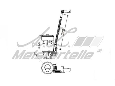 горивен филтър A.Z. Meisterteile AZMT-41-020-1465