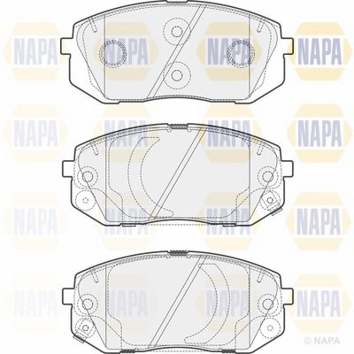 Brake Pad Set NAPA NBP1340