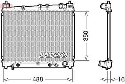 DENSO Kühler, Motorkühlung