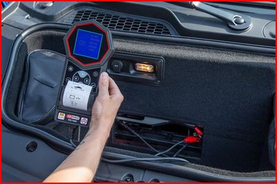 Vorschau Prüfgerät, Batterie Ansicht 7