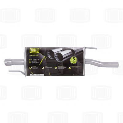 TRIALLI EMM 1803 Глушитель выхлопных газов  для VW GOLF III Cabriolet (1E7) 1.8