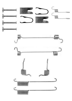 ZUBEHöRSATZ BREMSBACKEN