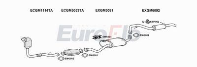 Układ wydechowy EUROFLO VLFRO22D3001C