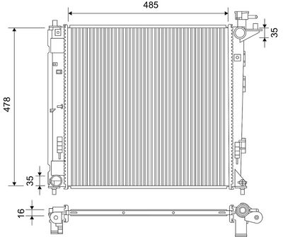 RADIATOR RACIRE MOTOR