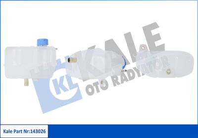 Компенсационный бак, охлаждающая жидкость KALE OTO RADYATÖR 143026 для FIAT ALBEA