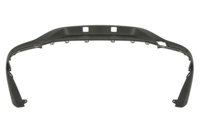Bumper valance Achter (met parkeersensor gaten, zwart) past: MERCEDES GLC X253 Beker 03.19-05.22