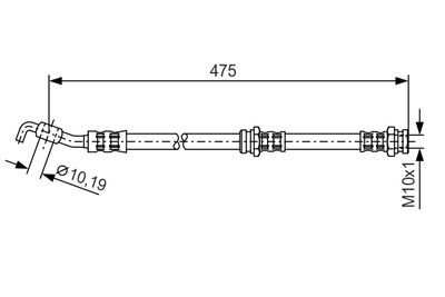 BOSCH Bremsschlauch