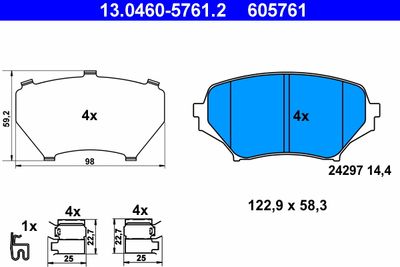 SET PLACUTE FRANA FRANA DISC