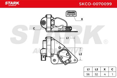 запалителна бобина STARK SKCO-0070099