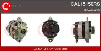 GENERATOR / ALTERNATOR CASCO CAL15150RS