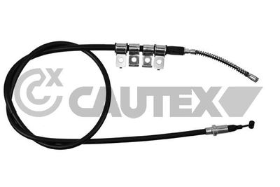 CAUTEX 708080 Трос ручного тормоза  для DAEWOO LANOS (Деу Ланос)