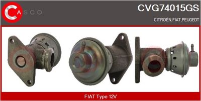 SUPAPA EGR CASCO CVG74015GS