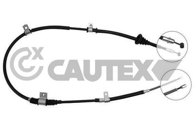 Тросик, cтояночный тормоз CAUTEX 761546 для HYUNDAI LANTRA