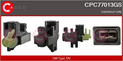 Měnič tlaku, výfukový systém CASCO CPC77013GS