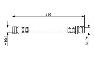 BOSCH Bremsschlauch