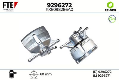 спирачен апарат FTE 9296272