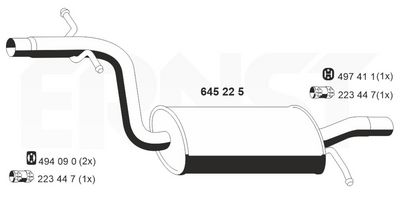 MITTELSCHALLDäMPFER