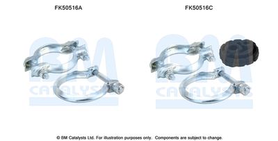 Монтажен комплект, изпускателна тръба BM Catalysts FK50516