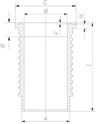 Cilindervoering - 061WN1201 - MAHLE