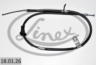 Тросик, cтояночный тормоз LINEX 18.01.26 для HYUNDAI ACCENT
