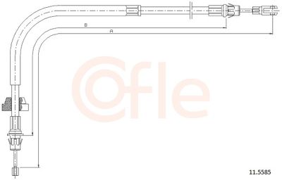 CABLU FRANA DE PARCARE
