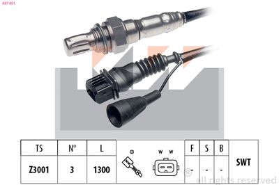 Lambda sonda KW 497 051
