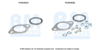 Монтажен комплект, изпускателна тръба BM Catalysts FK50363