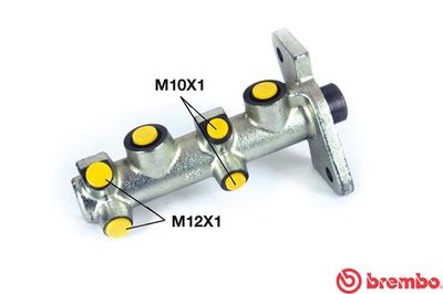 Главный тормозной цилиндр BREMBO M 24 022 для FORD FIESTA