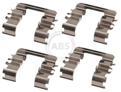 Priedų komplektas, diskinių stabdžių trinkelės