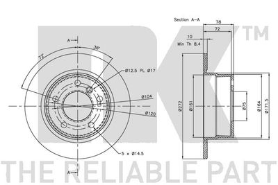 DISC FRANA NK 201538 2