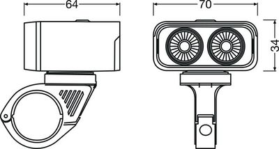 Lygtetype, cykel ams-OSRAM LEDBL201 SET