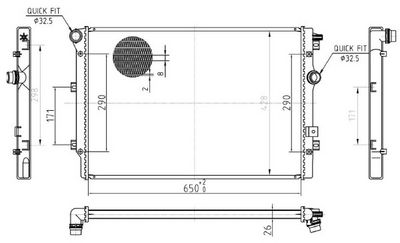 RADIATOR RACIRE MOTOR