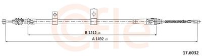 CABLU FRANA DE PARCARE COFLE 176032