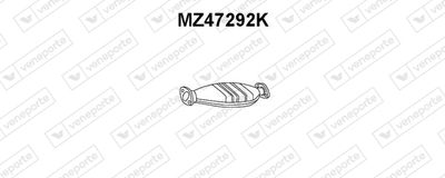 VENEPORTE MZ47292K Каталізатор  для MAZDA 626 (Мазда 626)