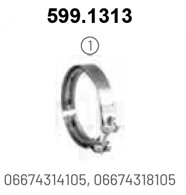 COLIER SISTEM DE ESAPAMENT