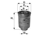 Filtr paliwa PZL FILTERS PDS62