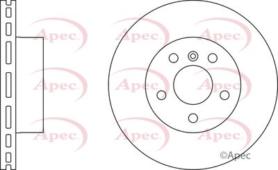 Brake Disc APEC DSK2202