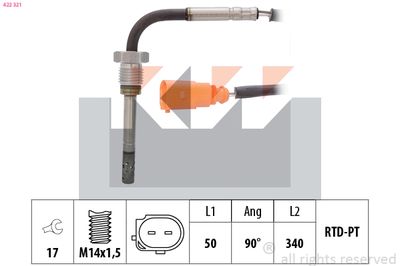 SENSOR ABGASTEMPERATUR