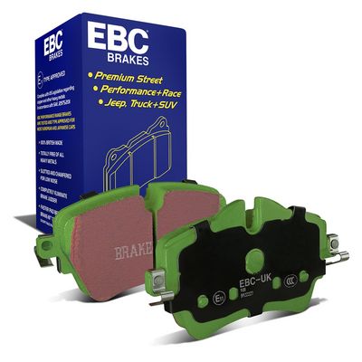 комплект спирачно феродо, дискови спирачки EBC Brakes DP22227