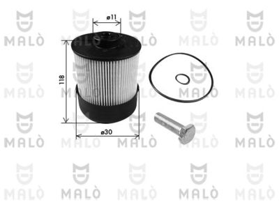 Топливный фильтр AKRON-MALÒ 1520230 для RENAULT CAPTUR