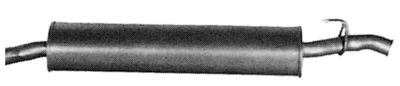 IMASAF 44.51.07 Глушитель выхлопных газов  для LANCIA DEDRA (835_) 1.8 i.e. (835BD, 835AD)