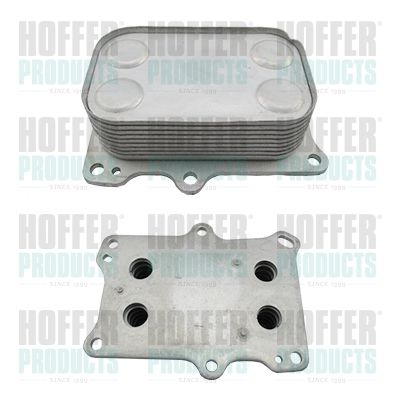 масляный радиатор, двигательное масло HOFFER 8095227 для ABARTH PUNTO