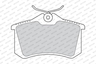 SET PLACUTE FRANA FRANA DISC FERODO FDB1083 1