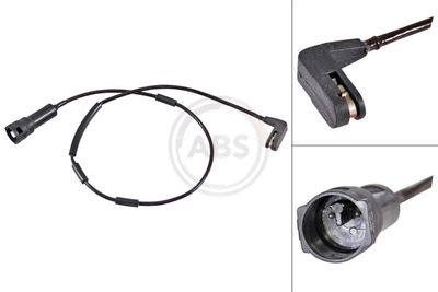 SENZOR DE AVERTIZARE UZURA PLACUTE DE FRANA