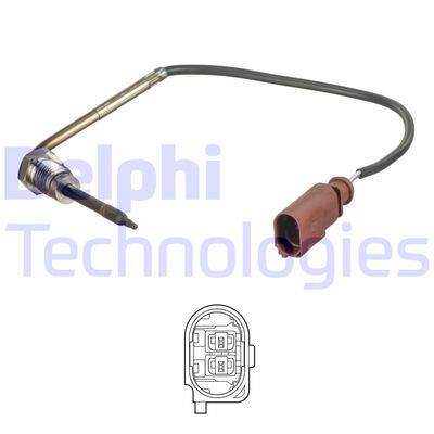 Sensor, avgastemperatur DELPHI TS30180