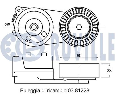 INTINZATOR CUREA CUREA DISTRIBUTIE RUVILLE 542308 1