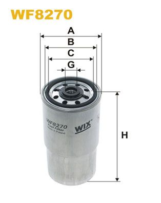 Filtr paliwa WIX FILTERS WF8270 produkt
