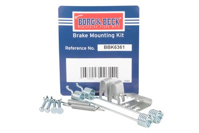 Zestaw dodatków, szczęki hamulcowe BORG & BECK BBK6361