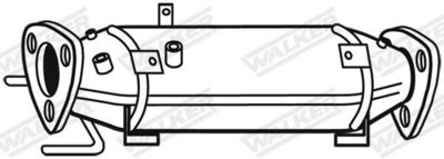 FILTRU FUNINGINE/PARTICULE SIST.DE ESAPAMENT WALKER 93167 4