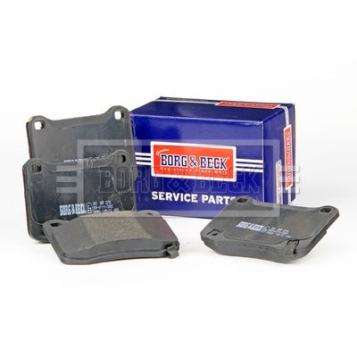 BORG & BECK BBP2295 Тормозные колодки и сигнализаторы  для LEXUS IS II (_E2_) IS F (USE20)